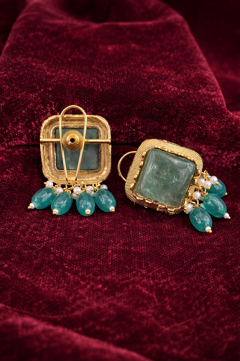 Mint & Gold Heritage Choker Set