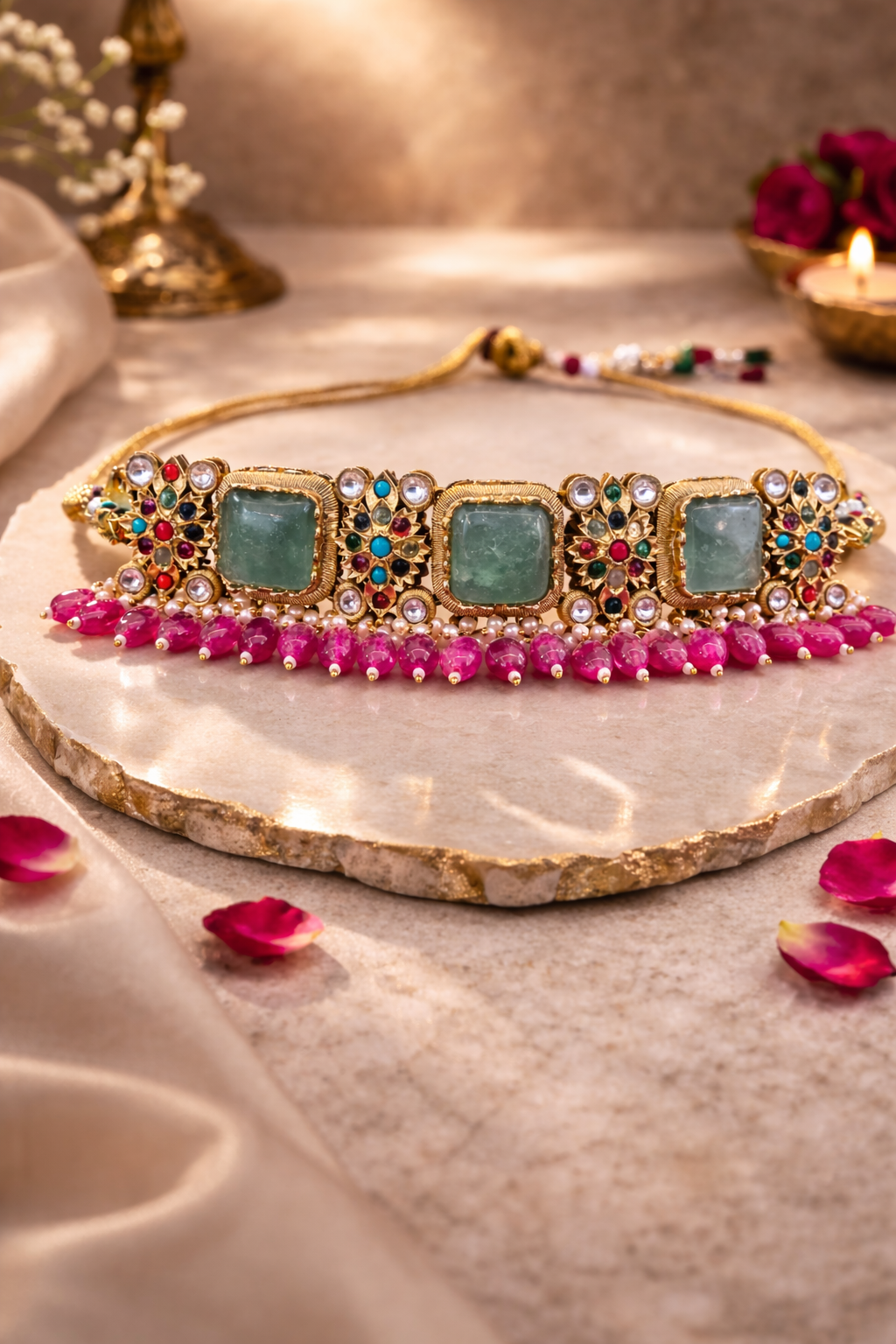 The Pista-Rani Heritage Choker Set