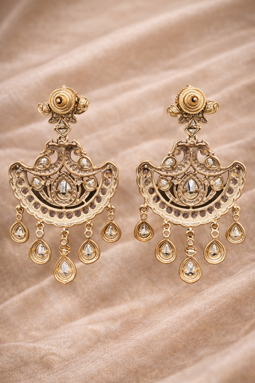 The Zarina Royal Chandbalis -  Deep Blue